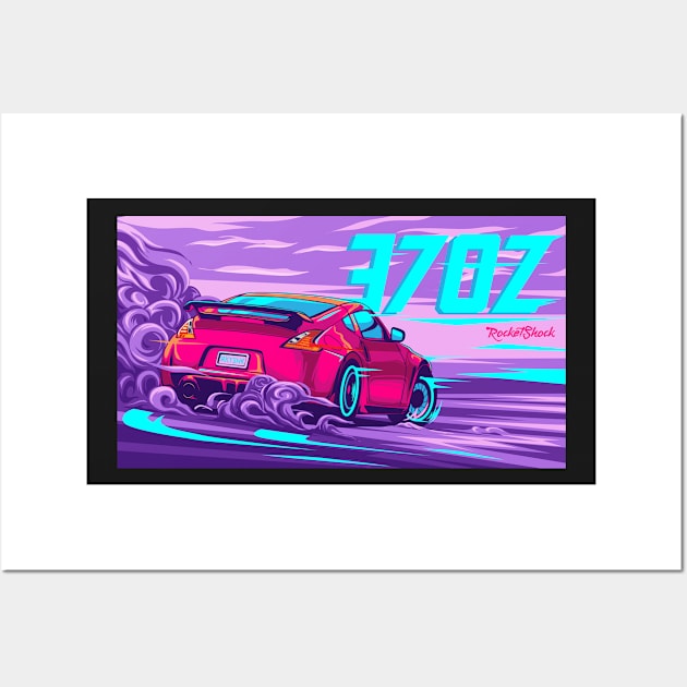 370 z NISMO Aesthetic Wall Art by ASAKDESIGNS